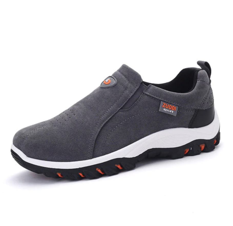 Comfortable Hiking Shoes for Men – Slip-On with Shock Absorption