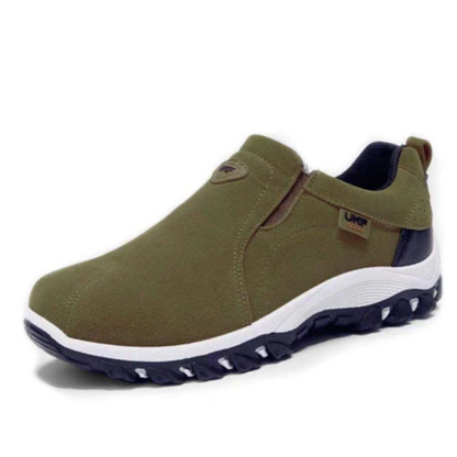 Comfortable Hiking Shoes for Men – Slip-On with Shock Absorption