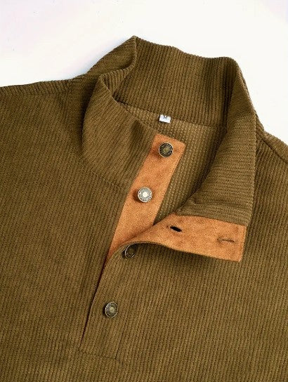 Men's Sweater with Long Sleeves – Comfortable and Warm for Autumn & Winter