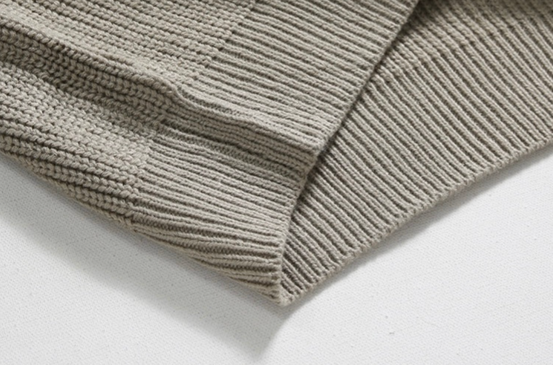 Men's Sweater with Quarter Zip – Classic Design and Comfortable Fit