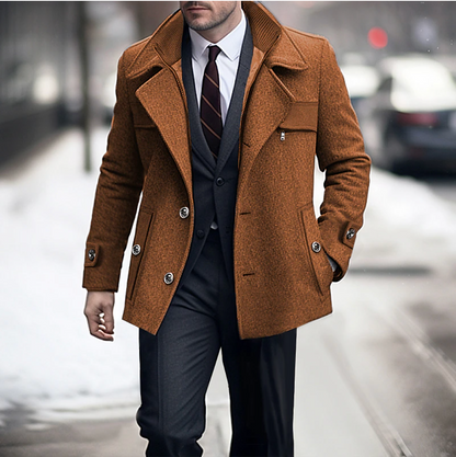 Stijlvolle Heren Winterjas – Waterafstotend & Comfortabel Ontwerp