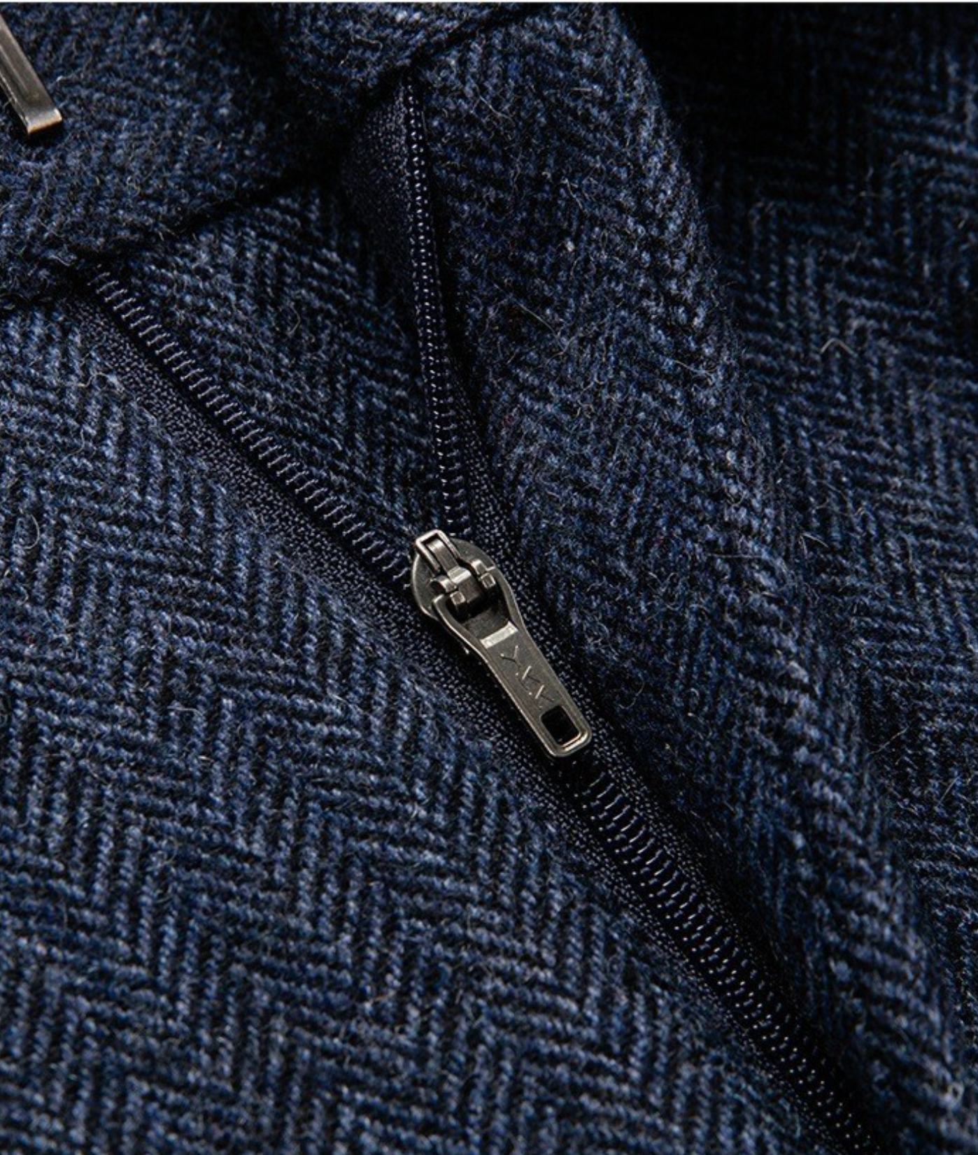 Heren Tweed Broek met Vintage Look en Comfortabele Pasvorm