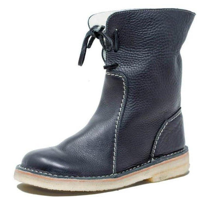 Waterproof fleece women's boots with warm wool lining – Ideal for winter