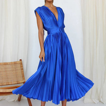 Hedwig - Elegante Mouwloze Dames Jurk