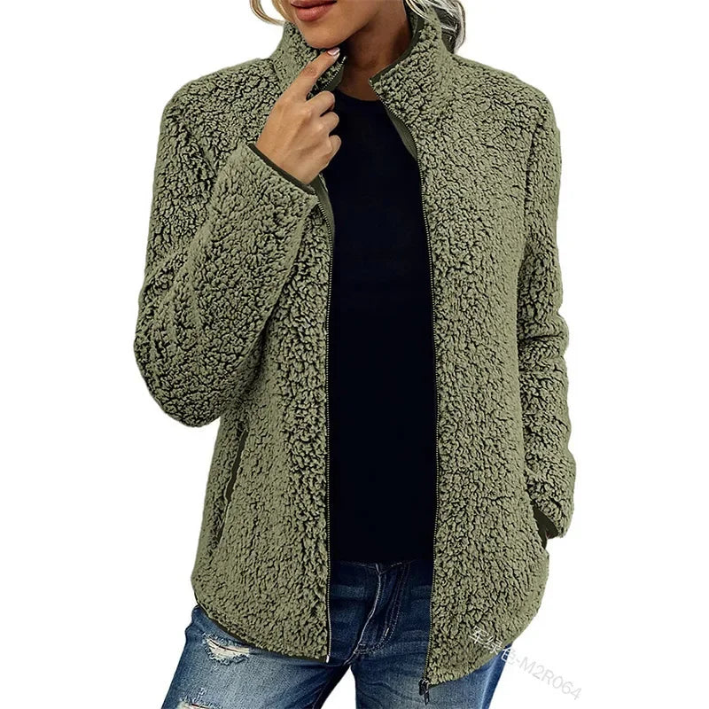Fleece Jacket Women – Soft & Warm Outdoor Jacket Tryne