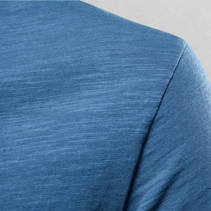 V-Hals T-Shirt voor Heren – Katoenen Slim Fit