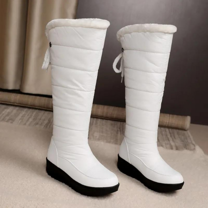 Women's Winter Boots with Fur Lining – Knee-High & Warm for Snowy Days