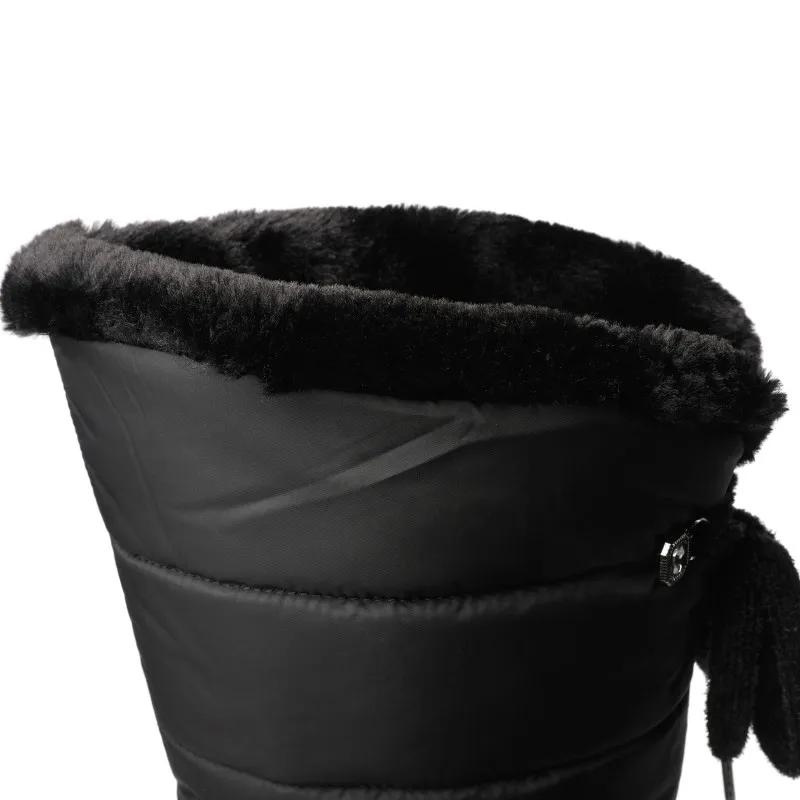 Women's Winter Boots with Fur Lining – Knee-High & Warm for Snowy Days