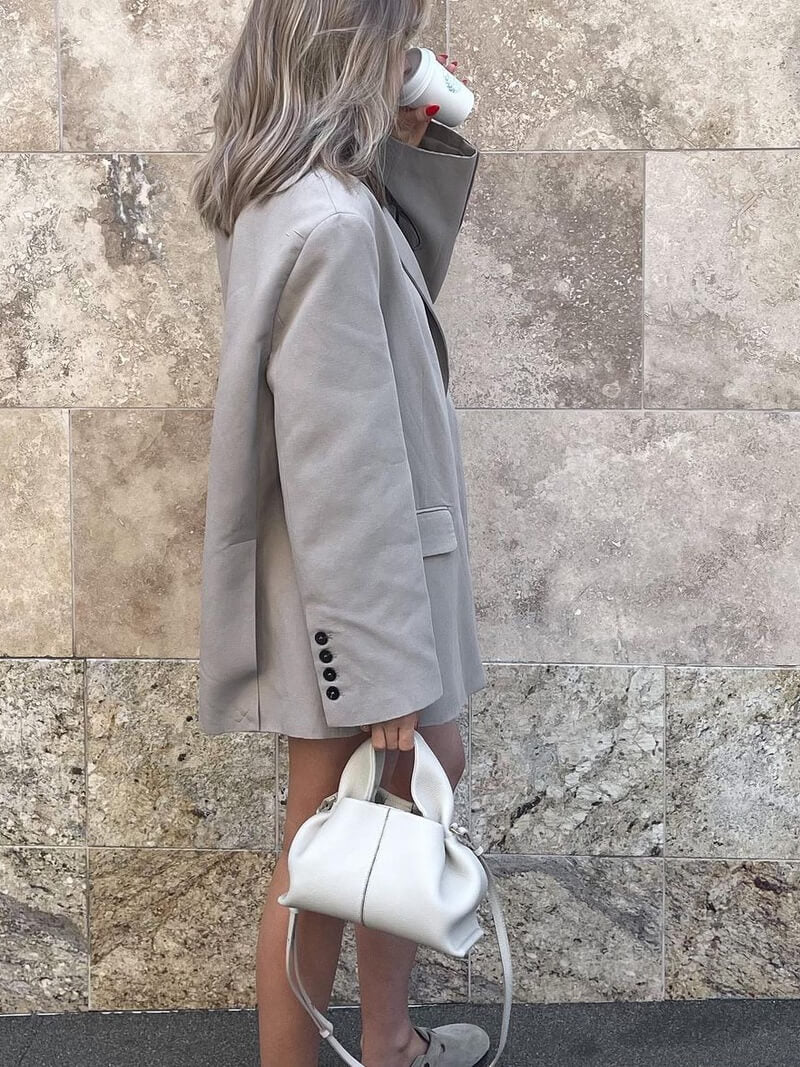 Vegan Leren Handtas – Gestructureerd, Elegant en Functioneel