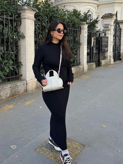 Vegan Leren Handtas – Gestructureerd, Elegant en Functioneel