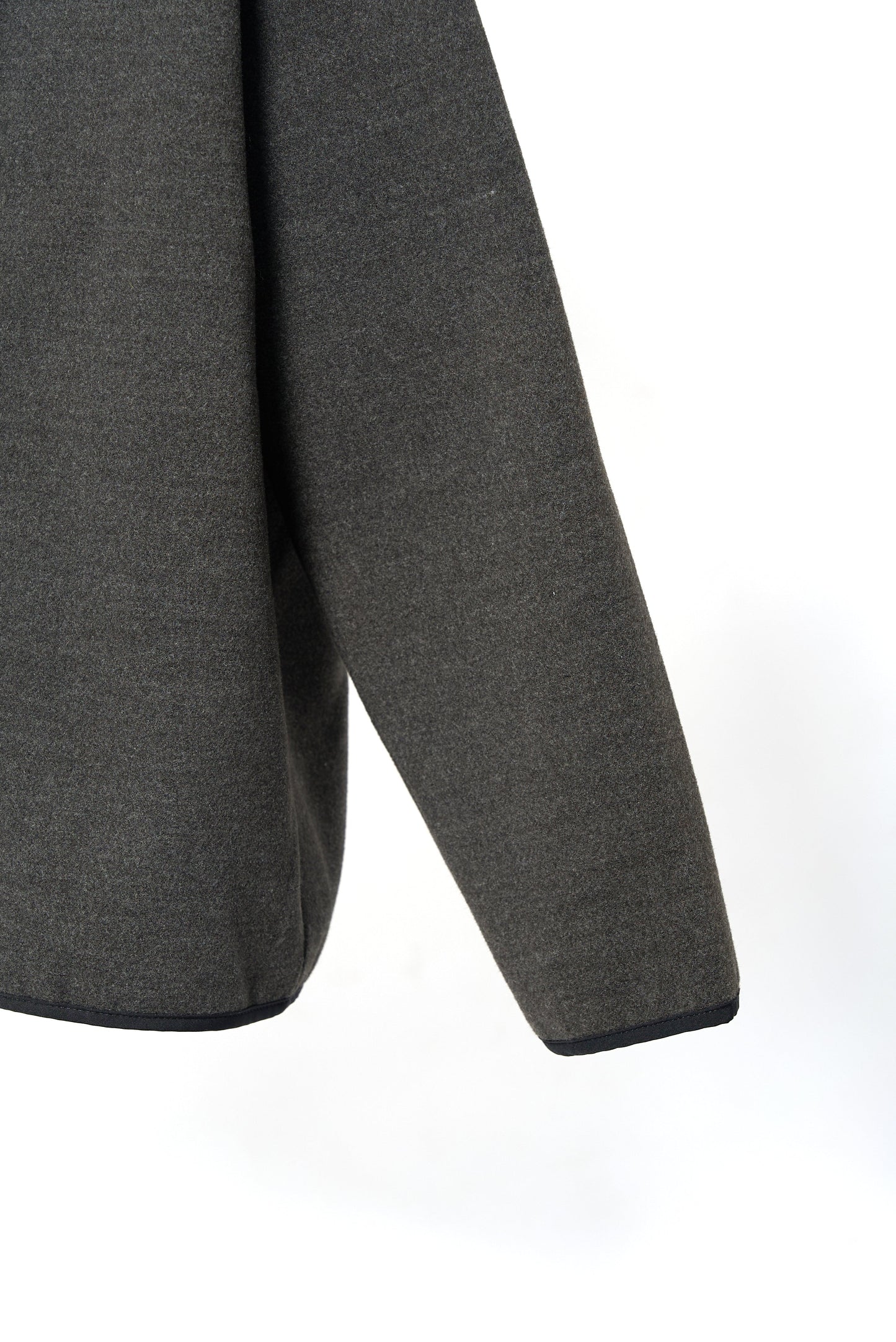 Korte damesmantel in Franse stijl met sjaal – Elegant & minimalistisch design