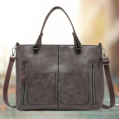 Elegant Vintage Leather Handbag for Women – Durable & Stylish