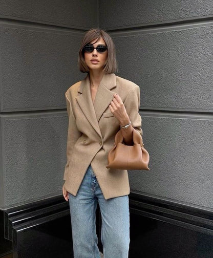 Vegan Leren Handtas – Gestructureerd, Elegant en Functioneel