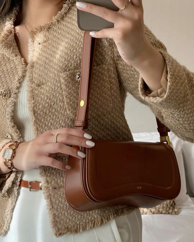 Vegan Leren Schoudertas – Minimalistisch, Elegant & Praktisch voor Elke Dag