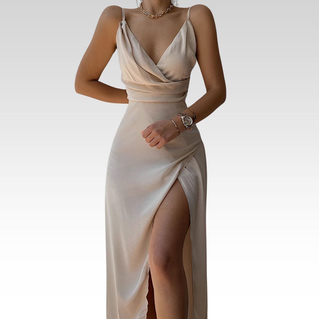 Carina - Elegante Strapless Jurk