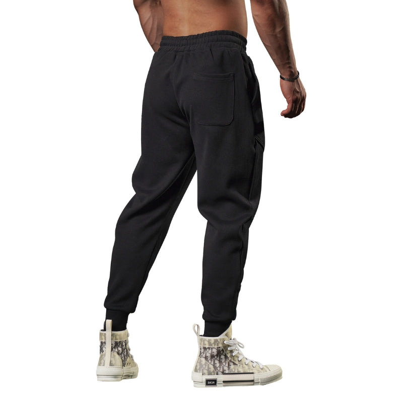 Lichtgewicht Fleece Joggingbroek Heren – Cargo Design – Tapered Pasvorm