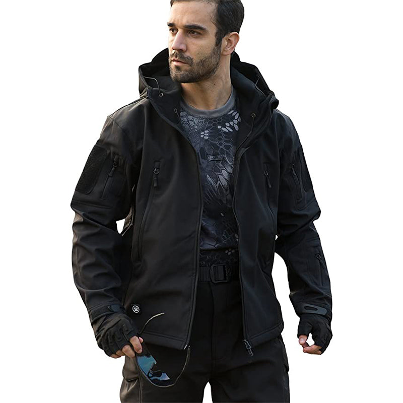 Tactical Softshell Jacket for Men – Waterproof & Windproof Outdoor Jacket