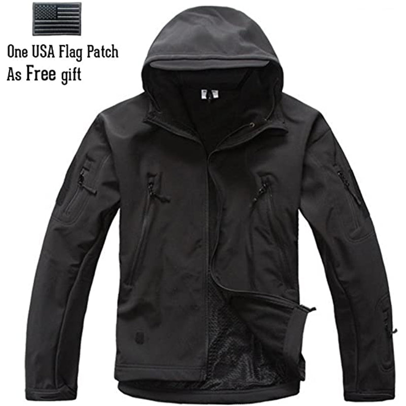 Tactical Softshell Jacket for Men – Waterproof & Windproof Outdoor Jacket
