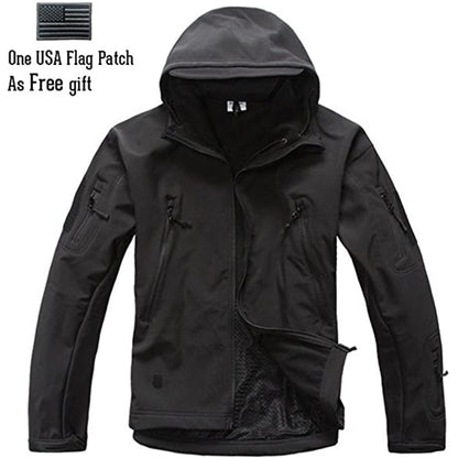Tactical Softshell Jacket for Men – Waterproof & Windproof Outdoor Jacket