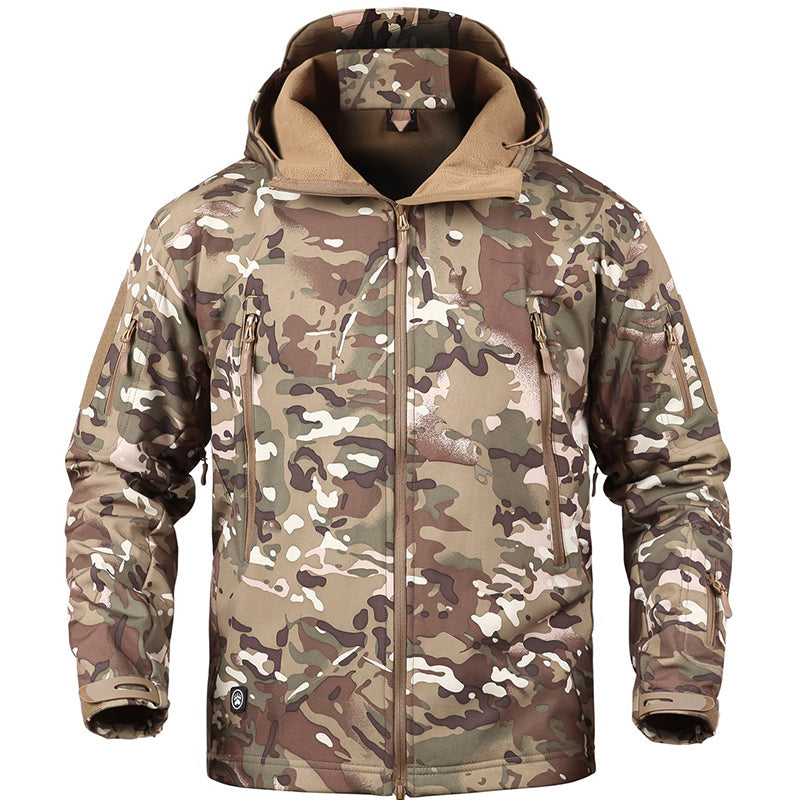 Tactical Softshell Jacket for Men – Waterproof & Windproof Outdoor Jacket