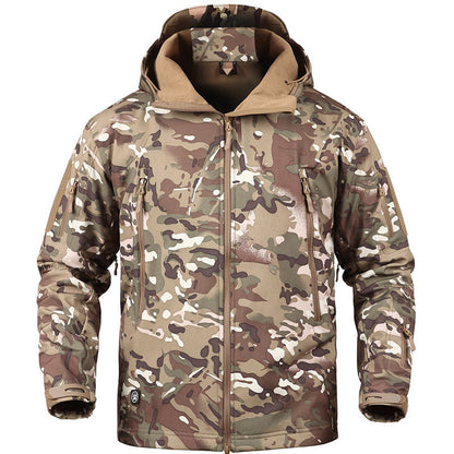 Tactical Softshell Jacket for Men – Waterproof & Windproof Outdoor Jacket