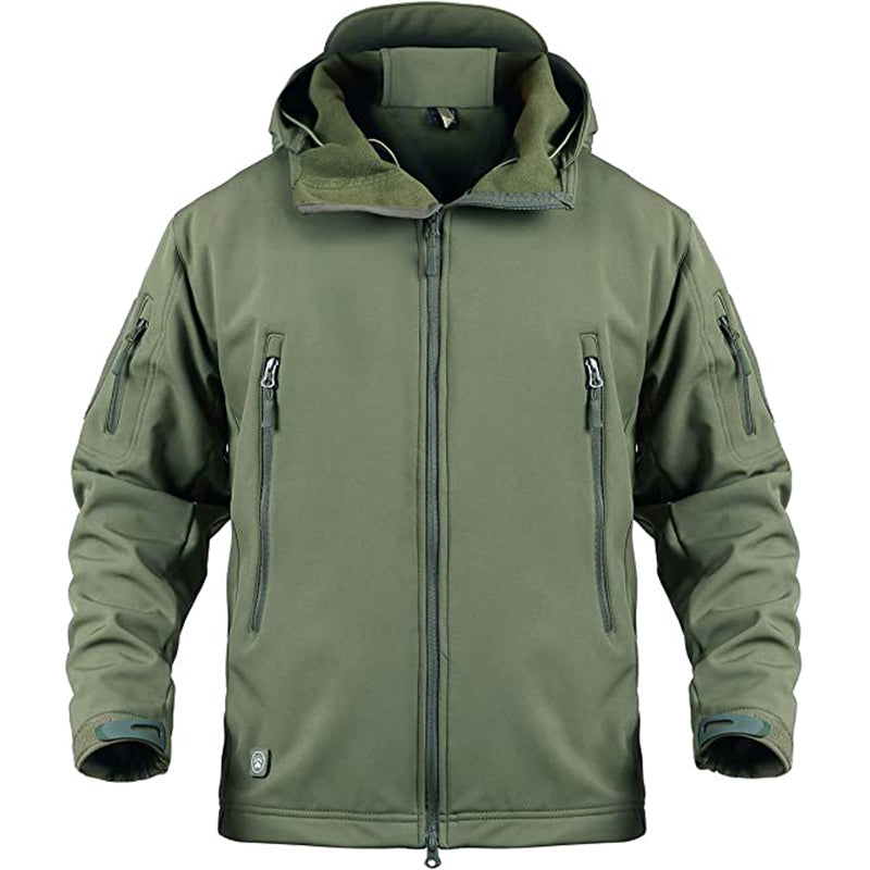 Tactical Softshell Jacket for Men – Waterproof & Windproof Outdoor Jacket