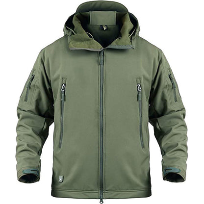 Tactical Softshell Jacket for Men – Waterproof & Windproof Outdoor Jacket
