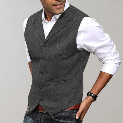 Elegant Men's Waistcoat - Stylish & Durable Men's Vest