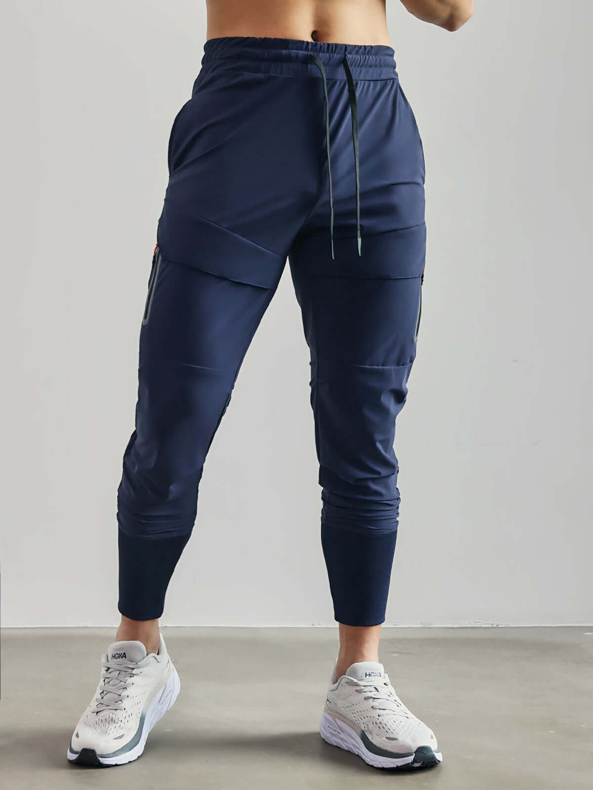 All-Weather Cargo Joggingbroek met Hoge Ribboorden – Waterafstotend