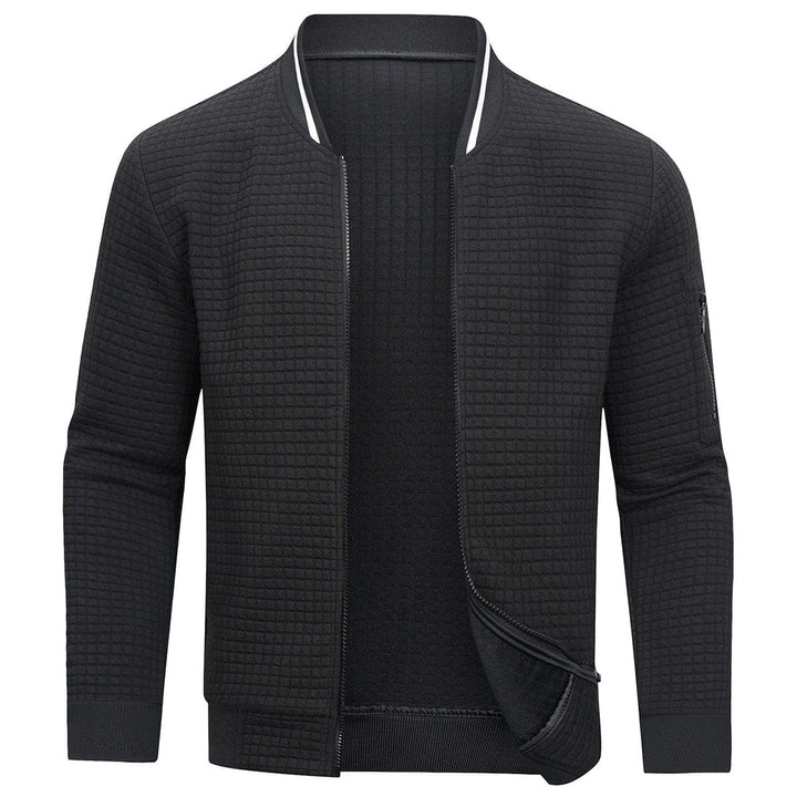 Konstantin – Casual Minimalistische Warme Jas Voor Heren-Herenjas > Casual jas > Minimalistische jas-Myna Mode-Zwart-S-Myna Mode