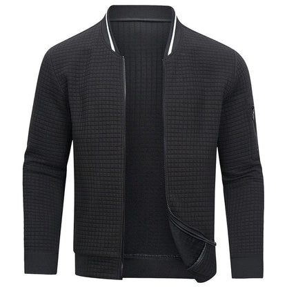 Konstantin – Casual Minimalistische Warme Jas Voor Heren-Herenjas > Casual jas > Minimalistische jas-Myna Mode-Zwart-S-Myna Mode