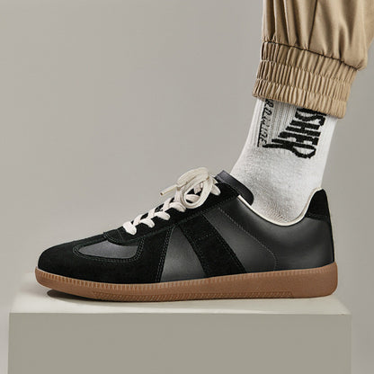 Heren Low-Top Sneakers met Veters en Paneeldetails