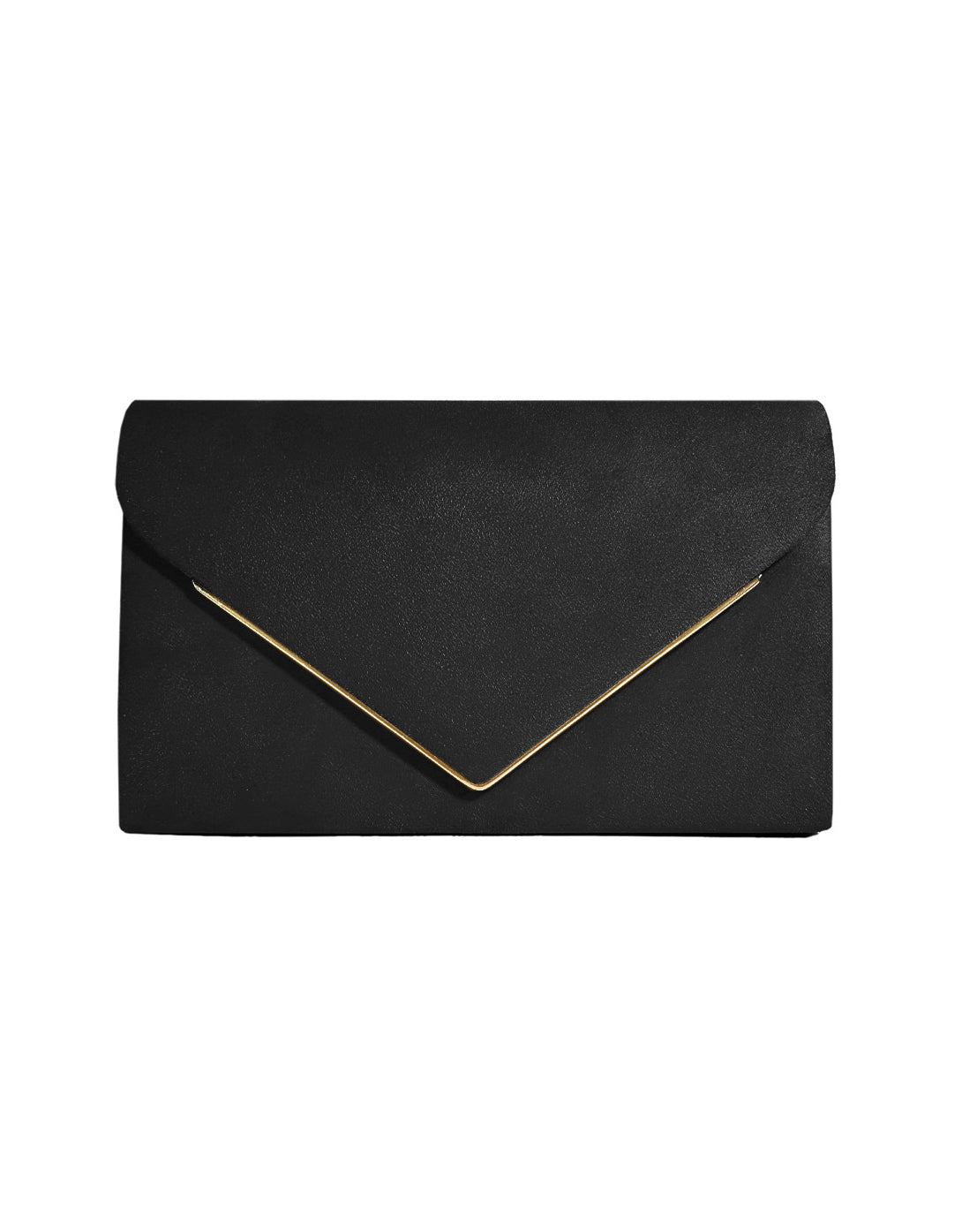 Fluwelen Envelope Clutch – Suède Look voor Avondelijke Elegantie