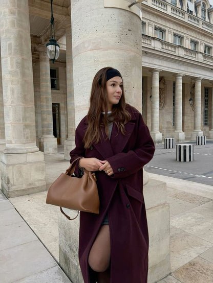 Vegan Leren Handtas – Gestructureerd, Elegant en Functioneel