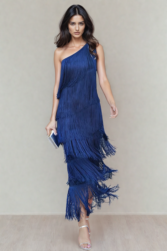 Valeria – Dames Boho Jurk met Franjes