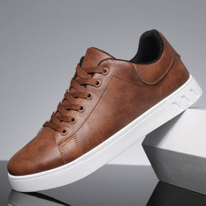 Stijlvolle Leren Sneakers voor Heren – Elegant & Comfortabel Design