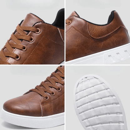 Stijlvolle Leren Sneakers voor Heren – Elegant & Comfortabel Design
