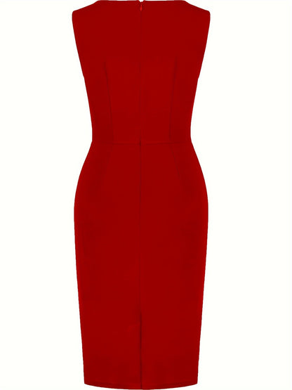 Women's Bodycon Dress Sleeveless – Elegant & Timeless for Every Season