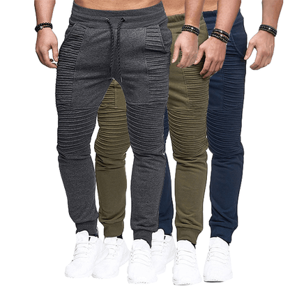 Heren Joggingbroek met Geribde Boorden – Comfortabel & Stijlvol