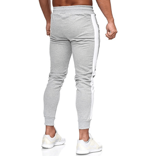 Comfortable Jogging Pants for Men with Zipper Pockets
