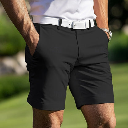 Men's Shorts – Slim Fit Casual Shorts with Stretch – Summer & Golf