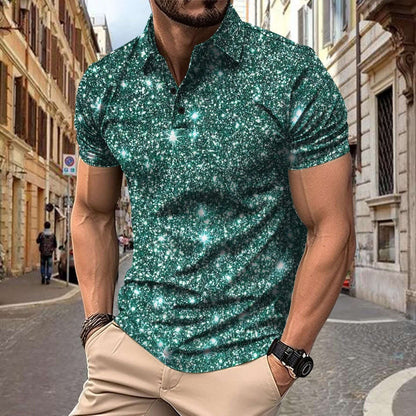 Men's Polo Shirt | Unique Print & Modern Fit