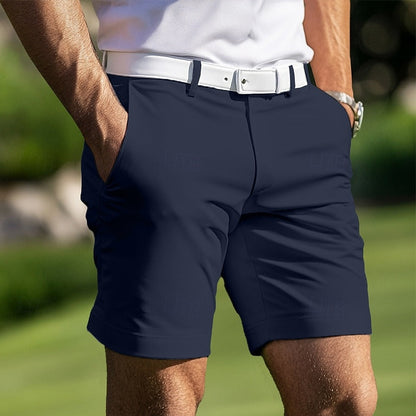 Men's Shorts – Slim Fit Casual Shorts with Stretch – Summer & Golf