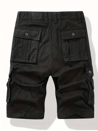 Heren Cargo Shorts – Utility Zakken & Comfort Fit – Outdoor & Casual Zomer
