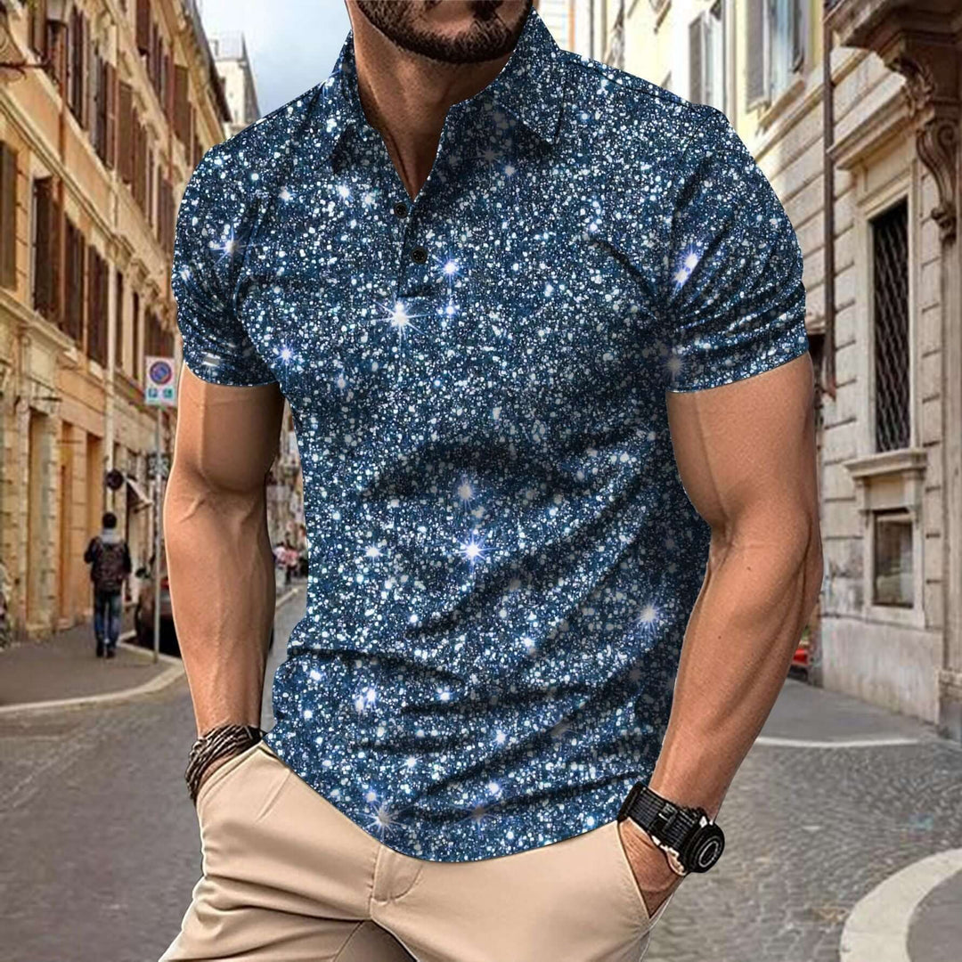 Men's Polo Shirt | Unique Print & Modern Fit