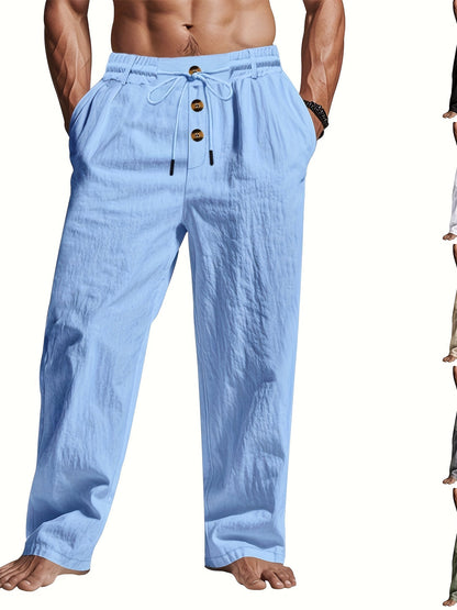Aveno Linen Pants | Relaxed Fit & Comfort