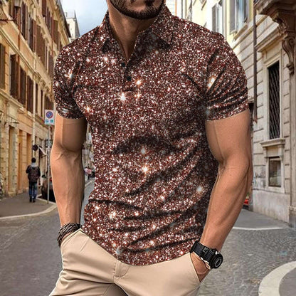 Men's Polo Shirt | Unique Print & Modern Fit