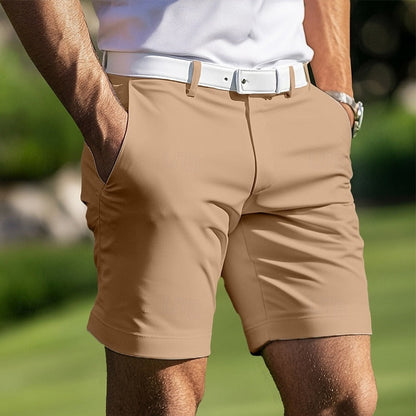 Men's Shorts – Slim Fit Casual Shorts with Stretch – Summer & Golf