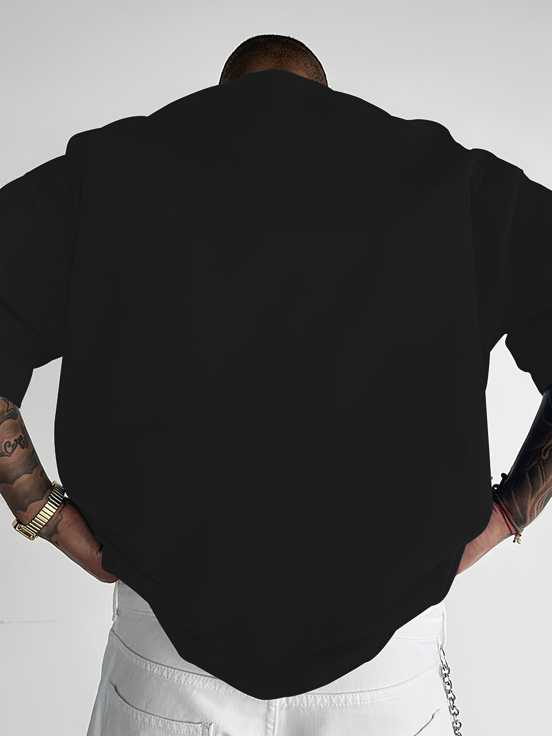 Heren T-Shirt – Streetwear Print & Losse Pasvorm – Casual Zomer Shirt