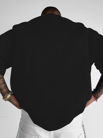Heren T-Shirt – Streetwear Print & Losse Pasvorm – Casual Zomer Shirt